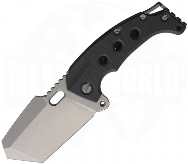 PMP Knives Titano Flamed - Titanium framelock folder with extreme design