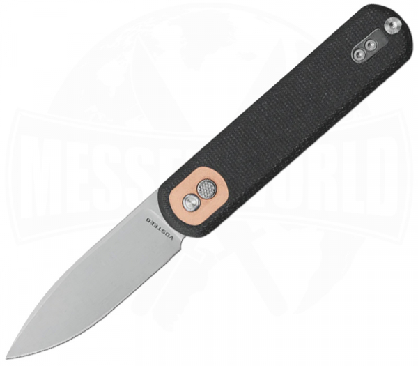 Vosteed Corgi Stonewash Black Micarta