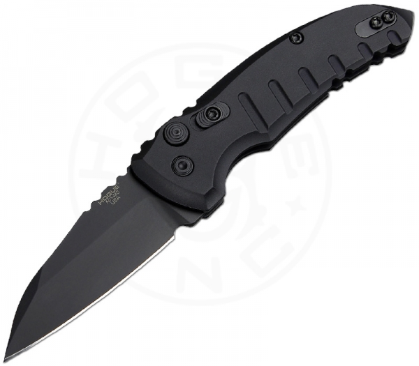 Hogue A01 Microswitch All Black Wharncliffe