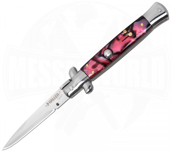 Stiletto Sprogur Springmesser Rot