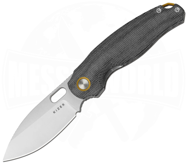 KIZER Seagull Black Micarta KI574 - Einhandmesser