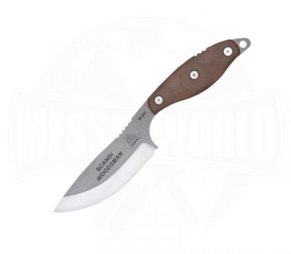 TOPS Knives Scandi Woodsman SWOOD35