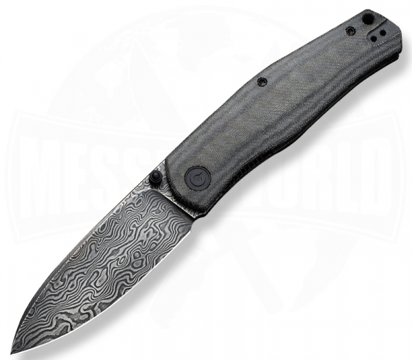 CVIVI Sokoke Micarta Black Damascus C22007-DS1