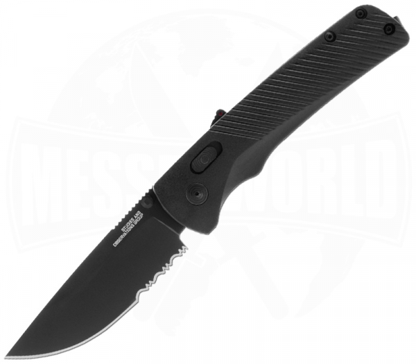 SOG Flash AT Blackout serrated - Taschenmesser