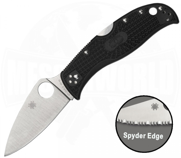 Spyderco Leafjumper FRN Black serrated