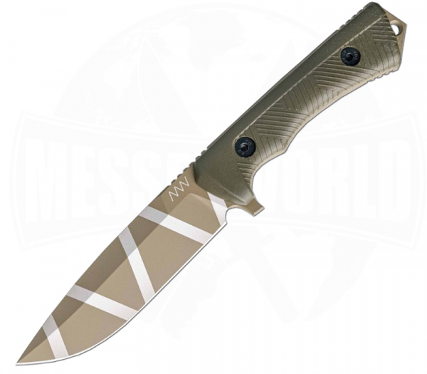 ANV Knives P250 Coyote Camo Olive