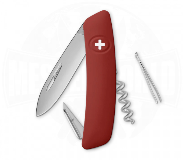 SWIZA D01 AM Schweizer Taschenmesser Rot EDC Multitool