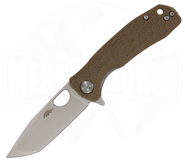 Honey Badger Tanto Small Tan