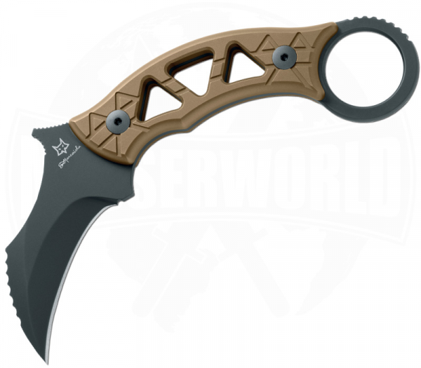 FOX KNIVES Tribal K Titanium/Bronze 02FX773