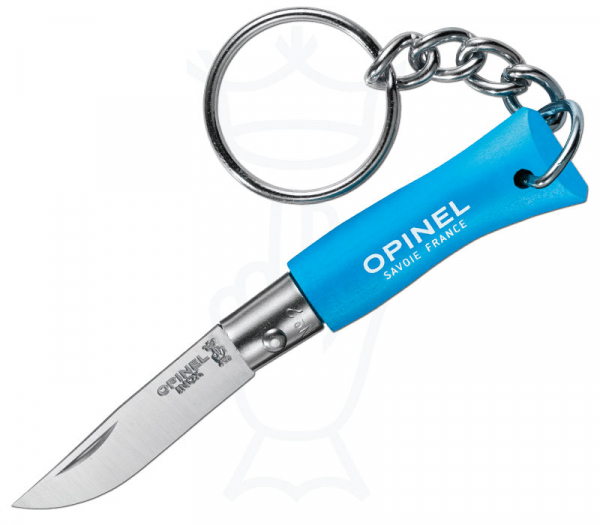 Opinel No. 02 Colorama Blue Keychain Knife