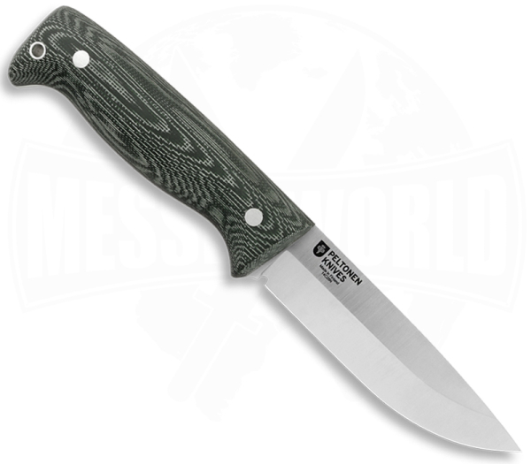 Peltonen Knives M07 Ranger Puukko Fulltang Green Micarta FJP502 - Outdoormesser