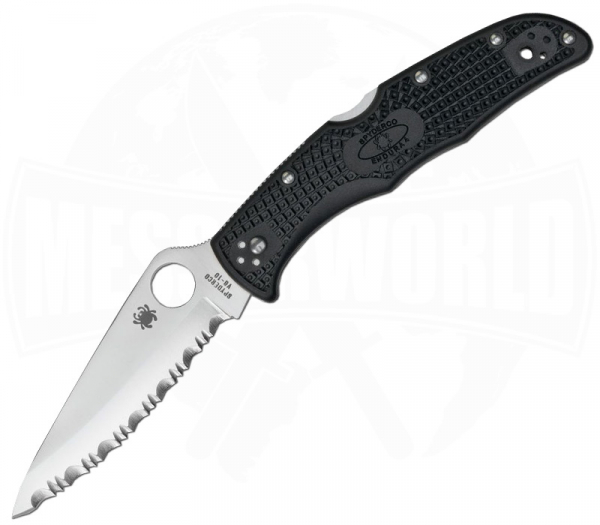 Spyderco Endura 4 FRN Black serrated