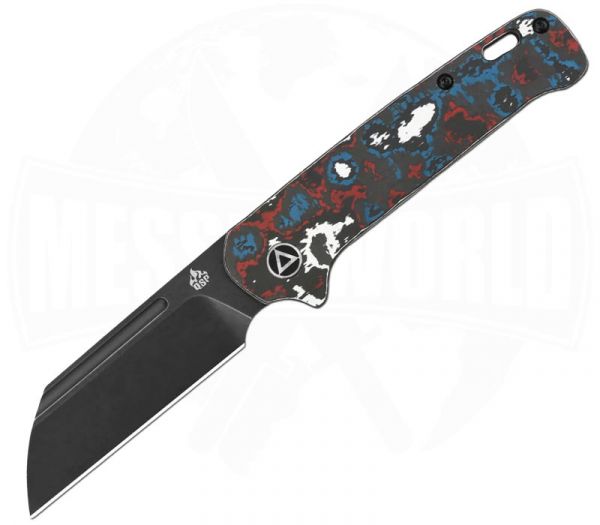 QSP Penguin Black Carbon Red/Blue/White