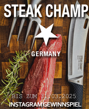 Steak Champ BBQ Messer & Fleischgabel