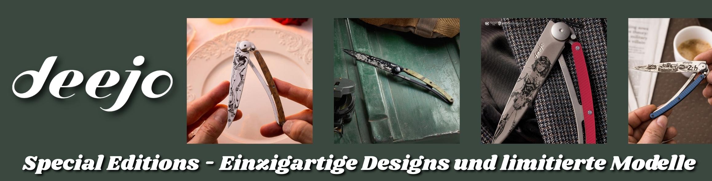 Deejo Special Editions - sichere dir dein exklusives Sammlermesser bei Messerworld