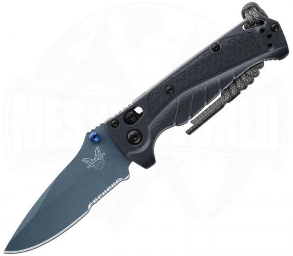 Benchmade Mini Adira Tempest Gray Serrated - EDC und Angel Folder