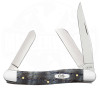SS Blue Curly Oak Wood Smooth Medium Stockman