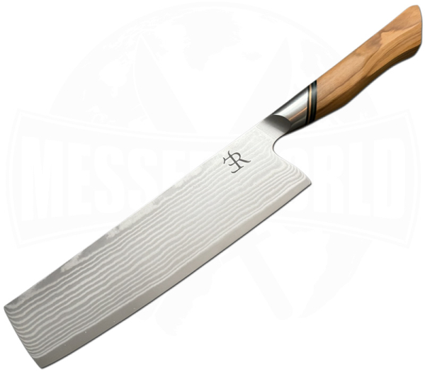 Ryda Knives A‑73 Nakiri – Premium Damast Gemüsemesser 180 mm