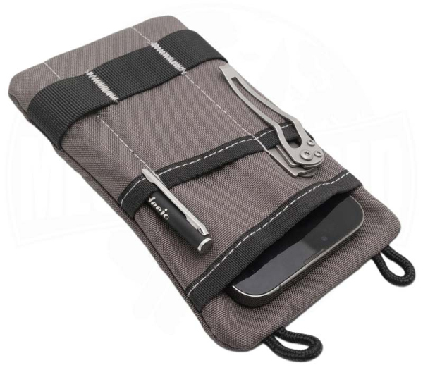 Deejo Organizer Tasche Grau