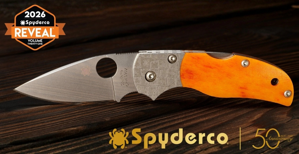 Spyderco Reveal 21 - Spyderco Neuheiten 2026 jetzt vorbestellen!