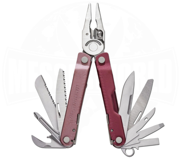Leatherman Rebar Heathered Cranberry