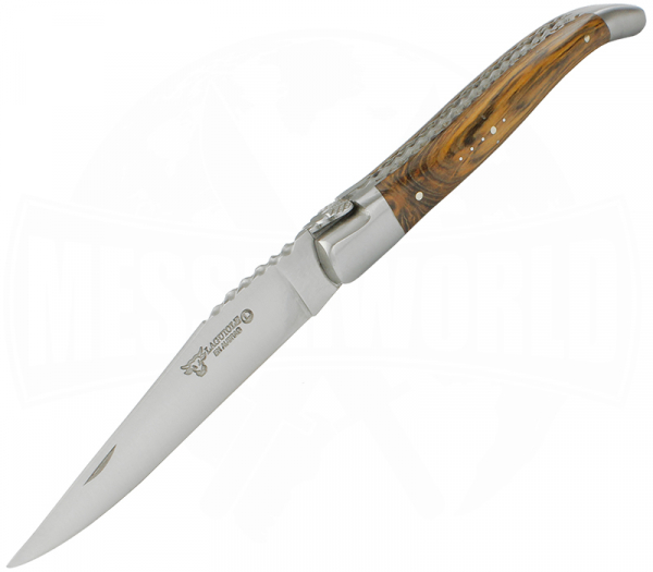 Laguiole en Aubrac Spiral Pistachier Doppelplatine 12 cm