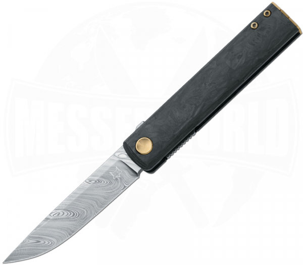 FOX KNIVES Chnops Damascus CF - Damascus Knife