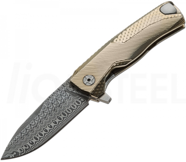 Lionsteel ROK Damast Gold