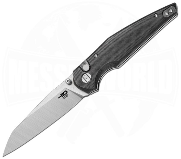 Bestech Knives Snakebird Button Lock Black Taschenmesser