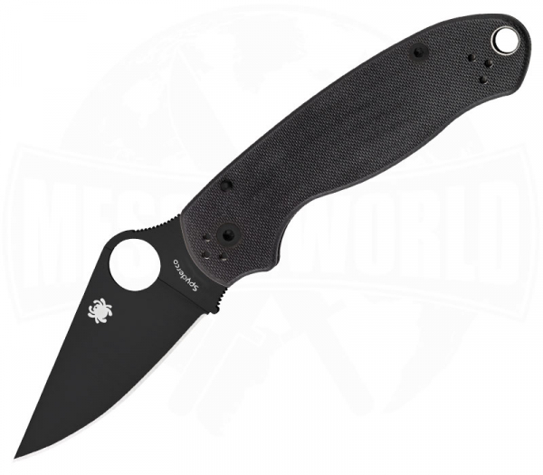 Para 3 G-10 Black Blade Taschenmesser