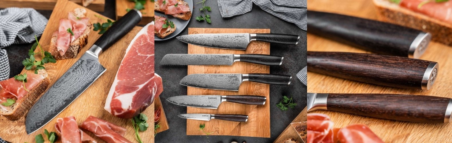 Damast Küchenmesser von Böker Solingen