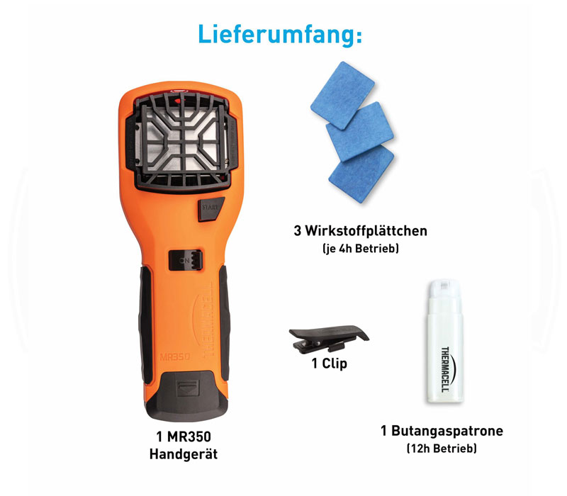 Thermacell MR350O Mückenabwehr Handgerät Messerworld