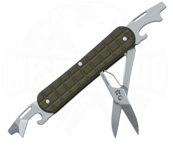 Fox Knives Vulpis 130-F3 Grenade Aluminium Green