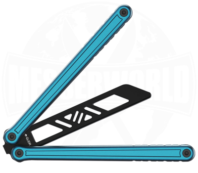 GLIDR Antarctic 2 Blue Moon - Balisong Trainer | Messerworld.en