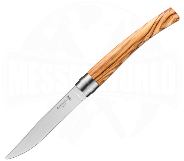 Opinel Tafelmesser SOUTH SPIRIT – Olivenholz-Griff, Rostfreie Klinge Aus 12C27-Stahl, Handgewaschen