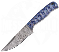 Rite Edge Exotic Hunter Blue DM1290 Damascus knife Rite Edge Exotic Hunter Blue DM1290 Damascus knife