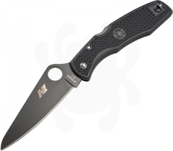 Spyderco Pacific Salt Black Blade Messer