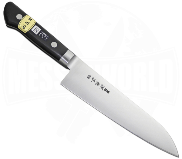 Kanetsune Seki Santoku 180 mm Minamoto Kanemasa - Japanmesser mit Carbonstahl