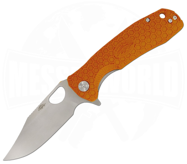 Honey Badger Clippoint Medium Orange