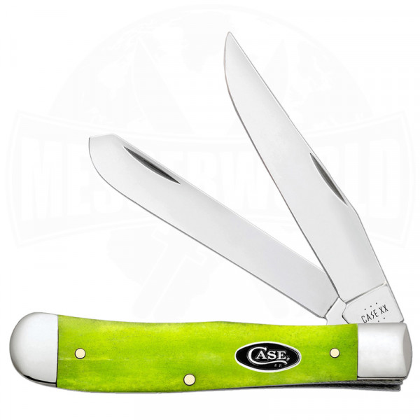 Case Knives Trapper Green Apple Bone CA53030