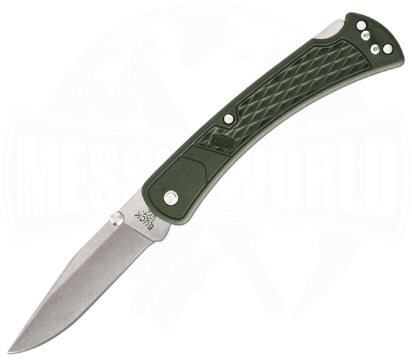 BUCK Knives Folding Hunter Slim EDC Select OD Green