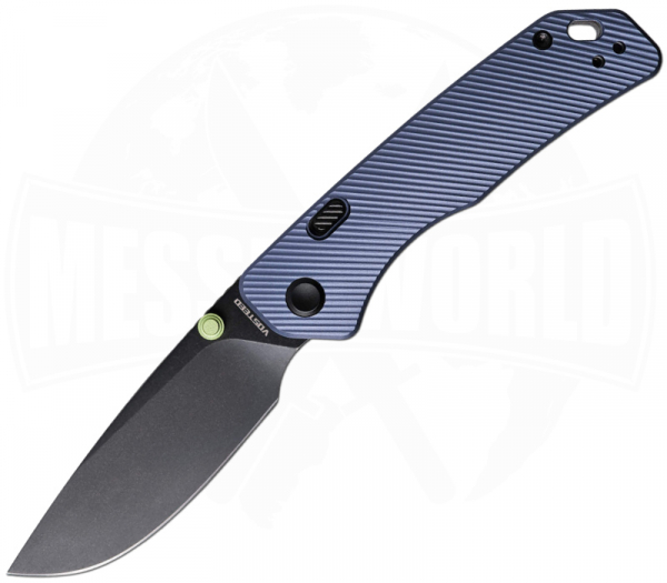 Vosteed Marten Top Liner-Lock Purple modernes Taschenmesser mit Aluminium-Griffschalen