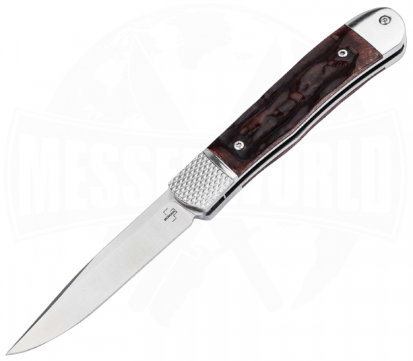 Böker Plus Hidden Release Trapper Appaloosa Bone 01BP0029