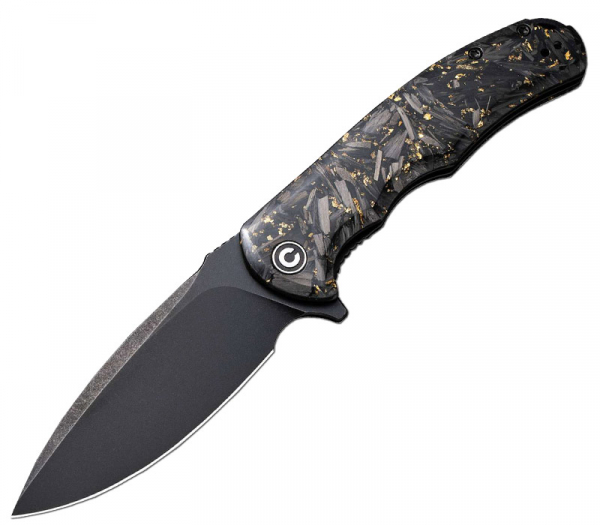 CIVIVI Praxis Carbon Fiber and Golden Shred