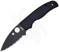 Shaman All Black Serrated