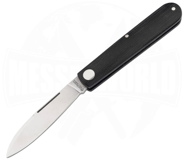 Barlow Prime EDC Micarta Black mit N690-Klinge und schwarzem Canvas-Micarta-Griff