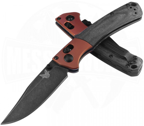 Benchmade Mini Crooked River Micarta 15085BK-04