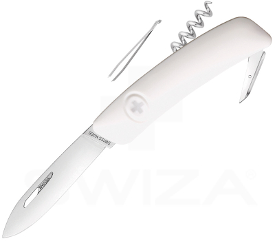 Swiza D07 Taschenmesser Grün – Mit Schere & Korkenzieher