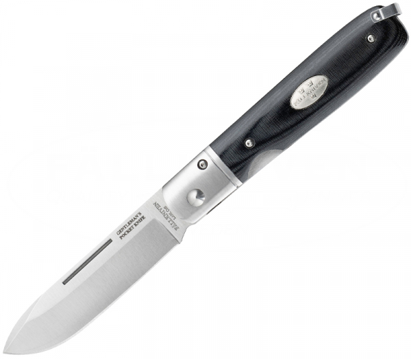 Fällkniven Gentlemen Knife GP Black Micarta