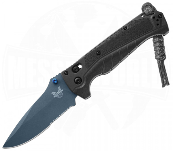 Benchmade Adira MagnaCut Tempest Gray Serrated 18060SBT-01